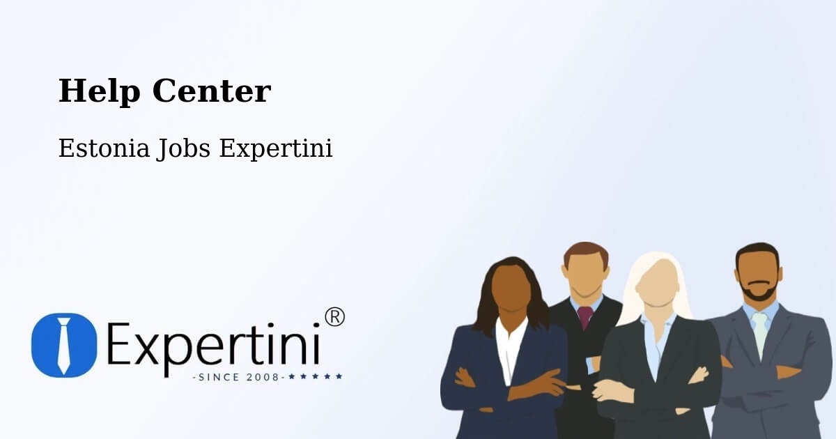 Help Center – Kärdla - Estonia Jobs Expertini