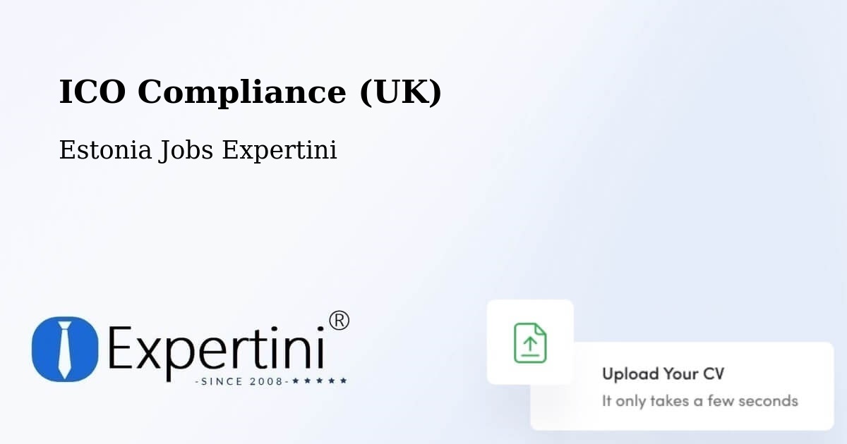 UK Data Protection & ICO Compliance – Kärdla - Estonia Jobs Expertini